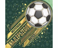 die-cut Greeting card kw super ball, 1 pc.